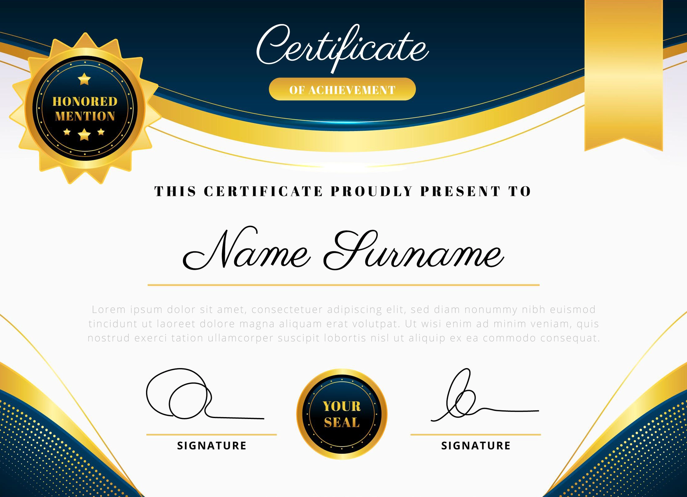 Certifications