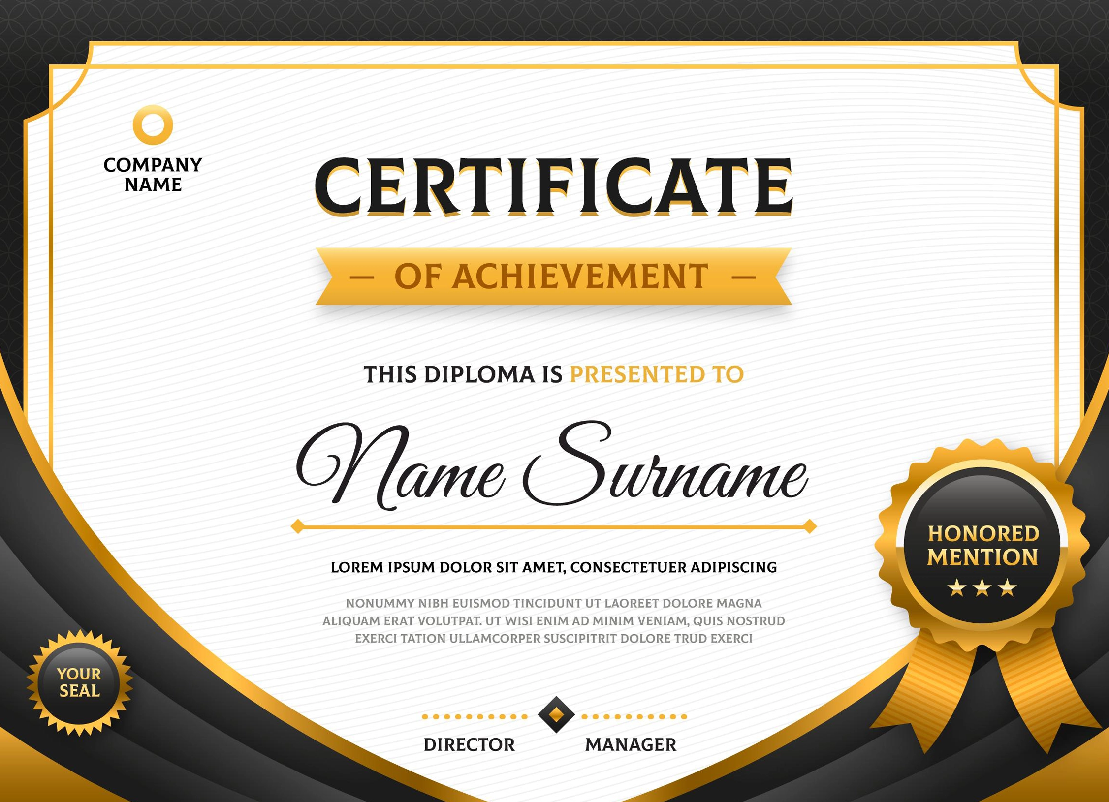 Certifications